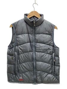 THE NORTH FACE◆ACONCAGUA VEST_アコンカグアベスト/L/ナイロン/GRY