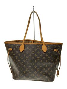 LOUIS VUITTON◆1)ネヴァーフルGM_モノグラム・キャンバス_BRW/PVC/BRW