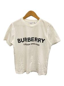 BURBERRY◆Tシャツ/M/コットン/WHT/プリント/8008894