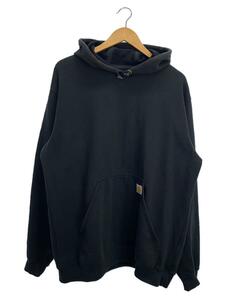 Carhartt◆Hooded Pullover Sweatshirt/パーカー/L/コットン/BLK/無地/K121