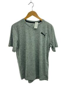 PUMA◆Tシャツ/M/ポリエステル/GRY/514551-02