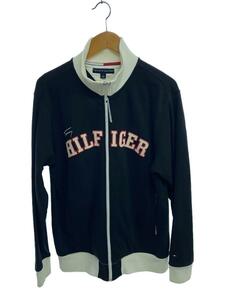 TOMMY HILFIGER◆スウェットトラックジャケット/M/コットン/BLK