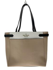 kate spade new york◆トートバッグ/-/BEG