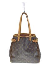 LOUIS VUITTON◆バティニョール・ヴェルティカル_モノグラム・キャンバス_BRW/PVC/BRW_画像1