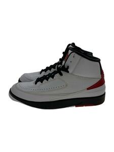 NIKE◆AIR JORDAN 2 RETRO_エアジョーダン 2 レトロ/27.5cm/ホワイト/レザー