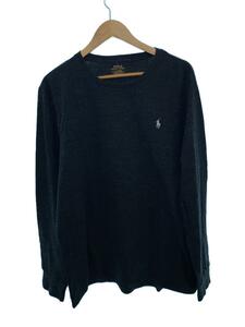 POLO RALPH LAUREN◆長袖Tシャツ/L/コットン/BLK