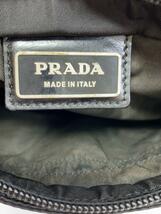 PRADA◆プラダ/三角ロゴプレート/サコッシュ/ショルダーバッグ/ナイロン/ブラック_画像5