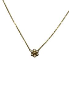 STAR JEWELRY◆ネックレス/K10/カラーストーン/GLD/トップ有/レディース