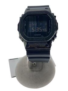 CASIO◆クォーツ腕時計・G-SHOCK/デジタル/ラバー/BLK/BLK/SS