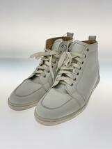 Christian Louboutin◆ハイカットスニーカー/41.5/WHT/レザー_画像2