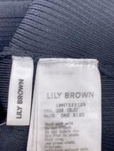 Lily Brown◆セーター(薄手)/one/ポリエステル/BLK/LWNT222129_画像3