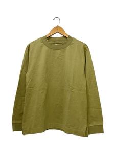 MHL.◆20AW/長袖カットソー/M/コットン/KHK/596-1166506