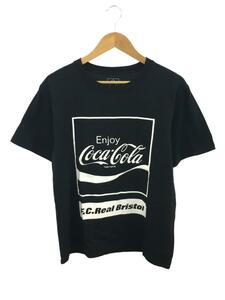 F.C.R.B.(F.C.Real Bristol)◆Tシャツ/M/コットン/BLK