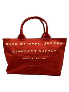 MARC JACOBS◆トートバッグ/キャンバス/レッド/0221.60