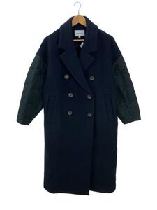 ENFOLD* coat /36/ wool /NVY/ plain /300CA330-1660