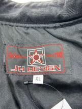 JH Design Group◆ジャケット/XL/コットン/BLK_画像3