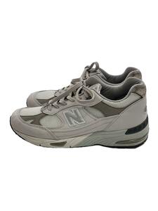 NEW BALANCE◆ローカットスニーカー/US7.5/GRY/M991FLB/スターホワイト