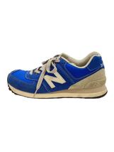 NEW BALANCE◆ローカットスニーカー/24cm/BLU/スウェード/ml574vnr_画像1