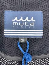 muta◆テーラードジャケット/XL/ナイロン/ブラック/YMMX-180813/muta marine/メッシュ_画像3
