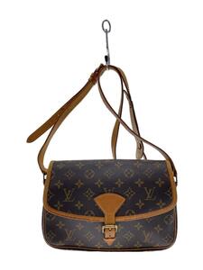 LOUIS VUITTON◆ソローニュ_モノグラム・キャンバス_BRW/PVC/BRW