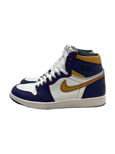 NIKE◆AIR JORDAN 1 RETRO HIGH OG DEFIANT/パープル/26.5cm/CD6578-507