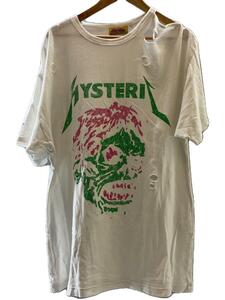 HYSTERIC GLAMOUR◆Tシャツ/FREE/コットン/WHT/01221CT10