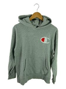 Champion◆パーカー/L/コットン/GRY/プリント/C8-J120