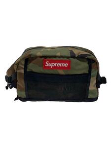 Supreme◆15AW/Contour Hip Bag Camo/ウエストバッグ/ナイロン/カーキ/ブラウン/カモフラ