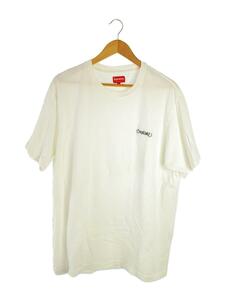Supreme◆22SS/Washed Handstyle S/S Top/Tシャツ/L/コットン/WHT/無地
