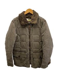 EDDIE BAUER◆ダウンジャケット/M/コットン/KHK/復刻