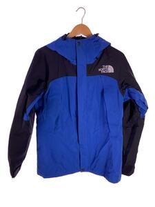 THE NORTH FACE◆MOUNTAIN JACKET_ゴアテックスマウンテンジャケット/M/ナイロン/BLU/無地