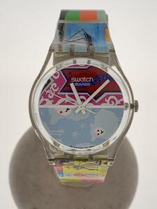 SWATCH◆クォーツ腕時計/アナログ/マルチカラー/マルチカラー