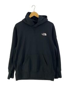 THE NORTH FACE◆SQUARE LOGO HOODIE_スクエアロゴフーディ/L/ポリエステル/BLK