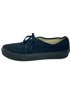 VANS◆ローカットスニーカー/27.5cm/BLK/キャンバス/507452