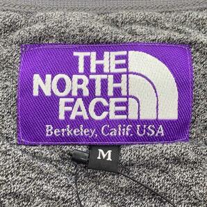 THE NORTH FACE PURPLE LABEL◆QUILTING WOOL KNIT CARDIGAN/M/コットン/GRY/無地の画像3