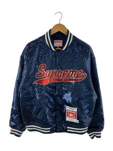Supreme◆23SS/Sequin Varsity Jacket/M/ポリエステル/NVY