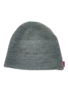 Supreme◆15AW/Basic Beanie-/アクリル/GRY/メンズ