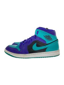 NIKE◆AIR JORDAN 1 MID_エアジョーダン 1 ミッド/29cm/BLU