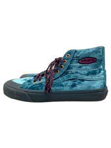 VANS◆ハイカットスニーカー/29cm/BLU/ベロア/SK8-HI