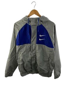 NIKE◆ナイロンジャケット/XL/ナイロン/GRY/SU211103EAG