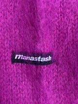 MANASTASH◆マナスタシュ/カーディガン(厚手)/L/パープル/紫/7124001_画像9