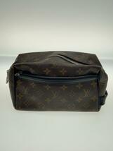 LOUIS VUITTON◆角ヤブレ有/セカンドバッグ/PVC/BRW/総柄/M40378_画像1