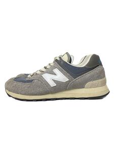 NEW BALANCE◆ローカットスニーカー/26cm/GRY/スウェード/U574WR2