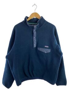 patagonia◆スナップT/フリースジャケット/XL/ポリエステル/NVY/2552