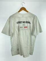 Supreme◆Tシャツ/XL/コットン/WHT/無地/Sic’em! Tee_画像2