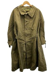 FRENCH MILITARY◆50s French Military Motorcycle Coat/2/コットン/カーキ