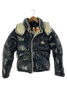 MONCLER◆ダウンジャケット/0/ナイロン/BLK/無地/102-091-41355-50