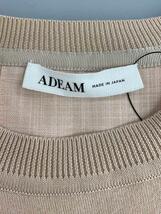 ADEAM◆半袖セーター(薄手)/O/コットン/41605-APKOA08VT-2_画像3