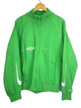 NIKE◆AS U NRG MC TRACK JACKET KELLY/L/コットン/グリーン_画像1