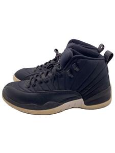 NIKE◆AIR JORDAN 12 RETRO/エアジョーダンレトロ/ブラック/130690-004/28.5cm/BLK